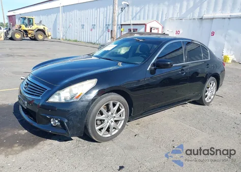 2012 Infiniti G37X из США, поврежденный, VIN JN1CV6AR4CM970397